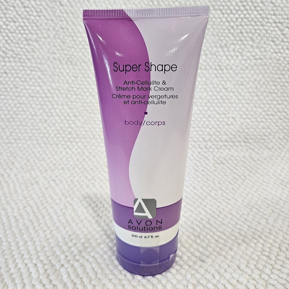 Avon Super Shape Anti-Cellulite & Stretch Mark Cream 6.7 oz